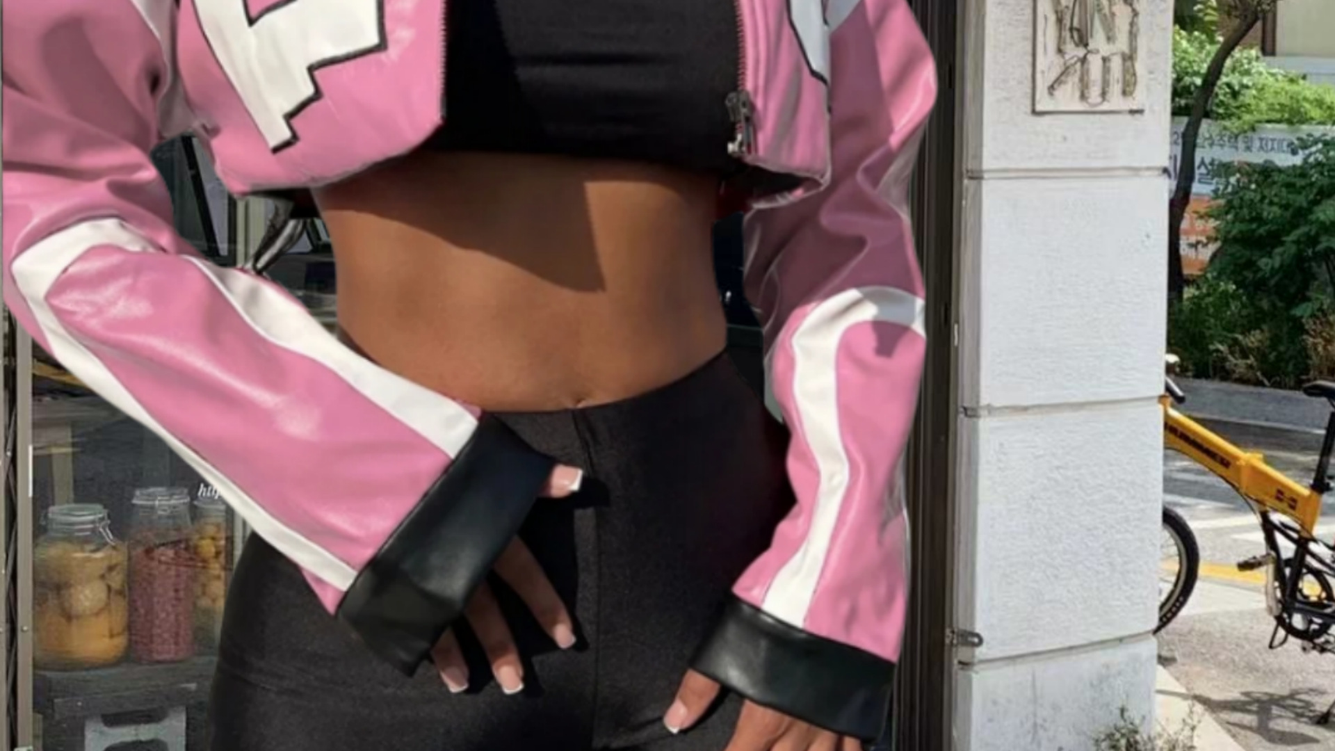 Women's Slim Fit Zip-Up Jacket – Stylish Long Sleeve Outerwear For Autumn & Winter, Streetwear & Rock Fashion_ecoleips.com