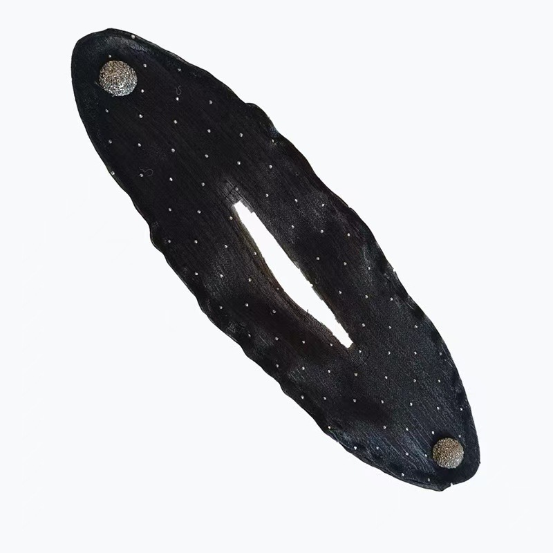 Perezoso pellizco de cabello bola de cabello de cabeza máquina de torsión clip de cabello simple con brotes de cabello adornamiento para el cabello tarjeta de cabello mujer