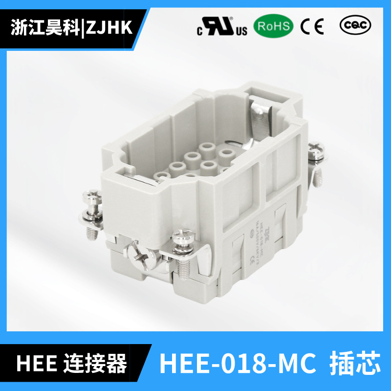 重载连接器对接HEE-018-MC 工业自动化 18针插头