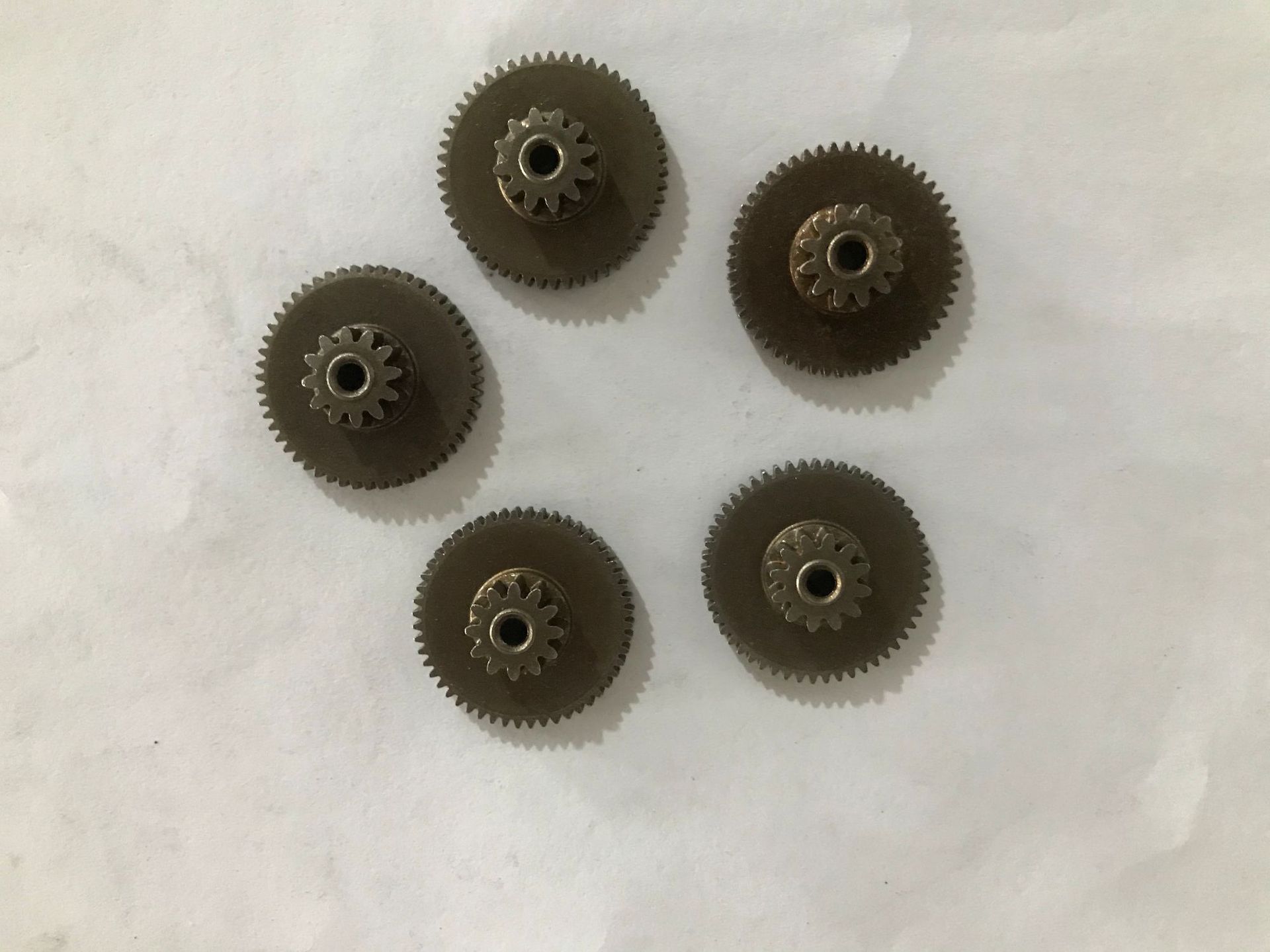 商用扇牛角扇50同步电机金属齿轮4号齿 热处理加硬齿轮