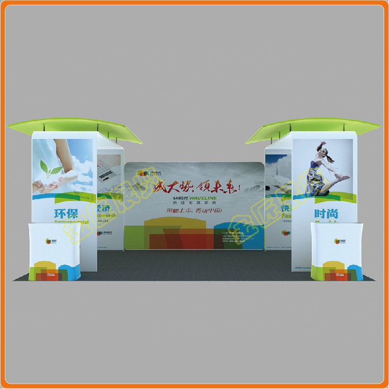 厂家便携展架 快幕秀展台 拉网展架 中小型组合展台