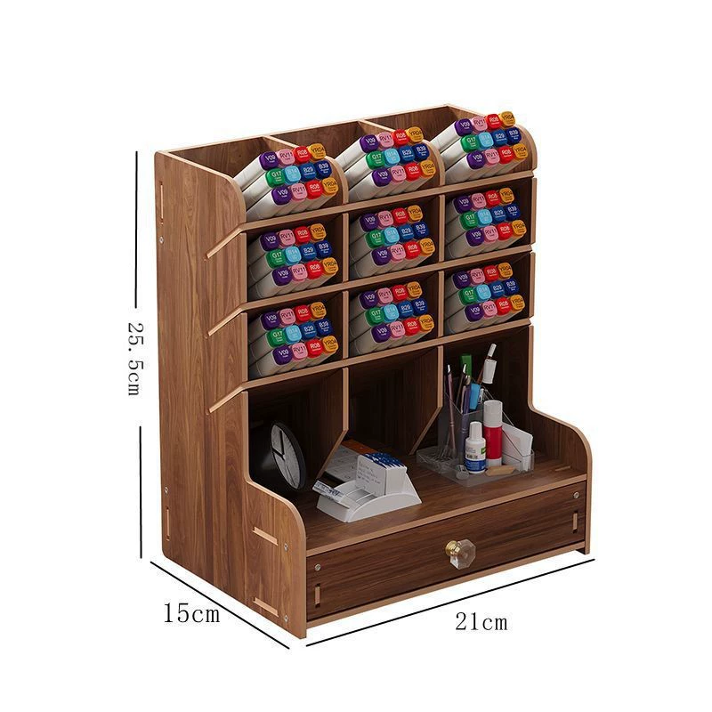Pens holder, stationery, storage box, wooden storage system for documents