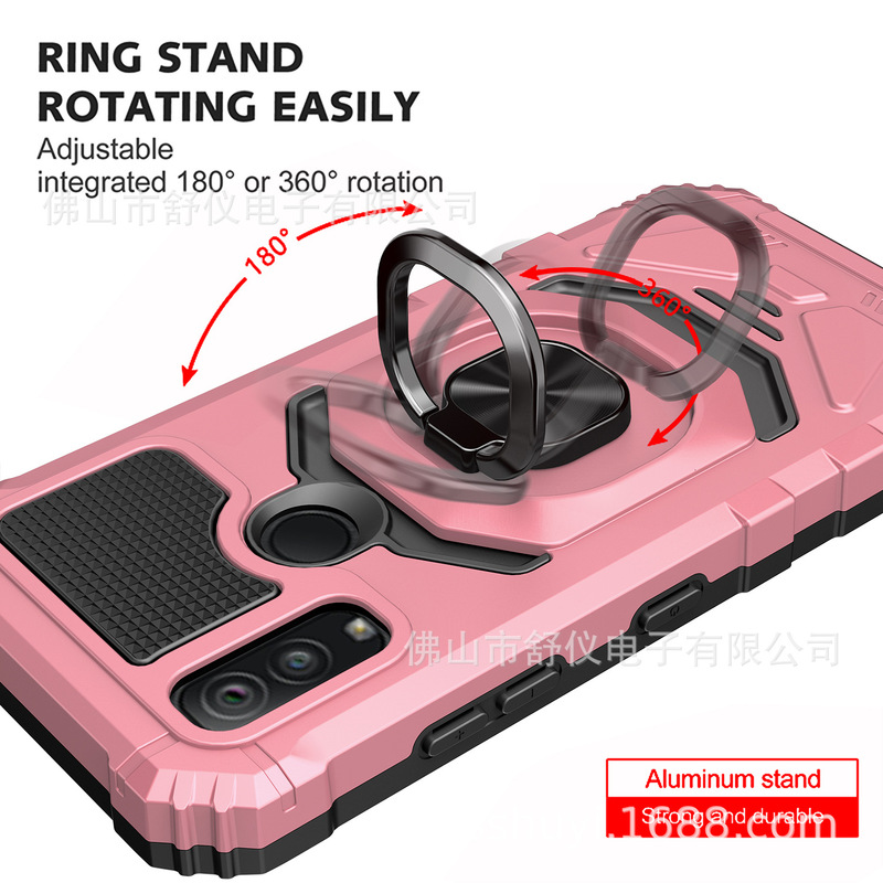 Suitable for Nokia G100 G400 5g Armor Ring Mobile Phone Case C100 C200 Two-in-one Protective Cover Suitable for Nokia G100 G400 5g Armor Ring Mobile Phone Case C100 C200 Two-in-one Protective Cover
