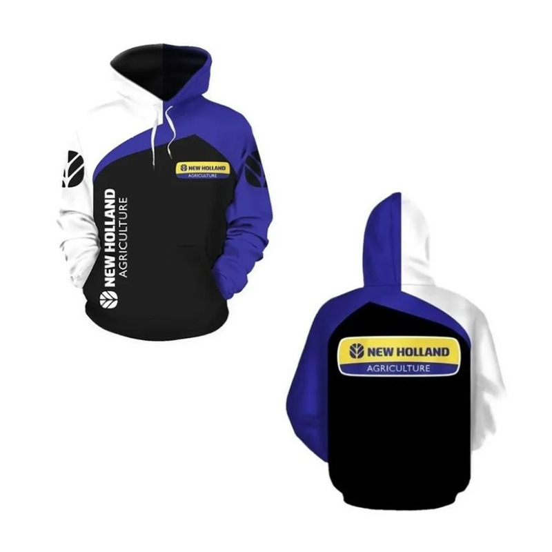 Cross-border e-commerce manufacturers supply new men's pullover sweater 3d digital printing hoodie one-piece delivery