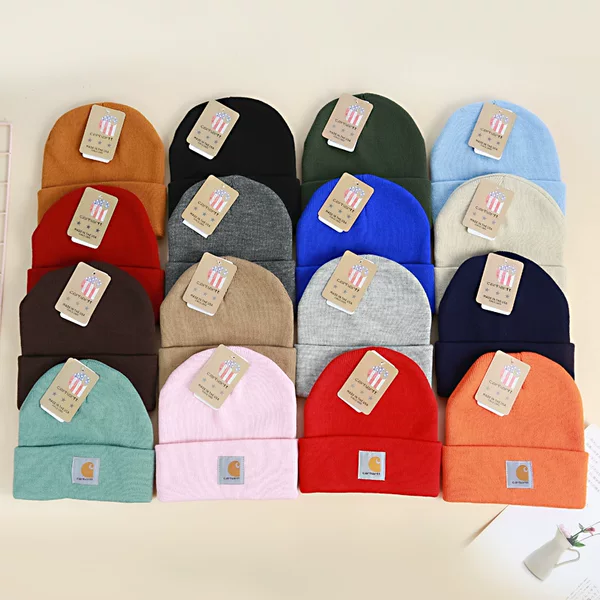 CARHARTT Carhart Basic Cross-border Wool Hat Outdoor Sports Casual Hat Windproof Warm Ear Protection Fashion