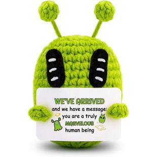 ��Ʒ�羳���R�d���N Crochet Positive Alien ë����ż����������