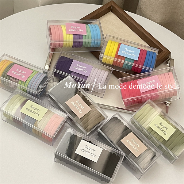 Harmless elegant demi-season durable hair rope