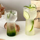 Ice American Transparent Torch Cup Borosilicate Simple Soda Bubble Water Glass Cold Extract Drink Cold Drink Cup