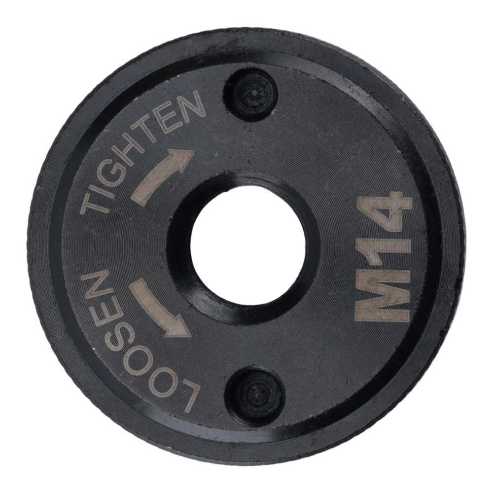 새로운 M14 검정색 앵글 그라인더 압력판