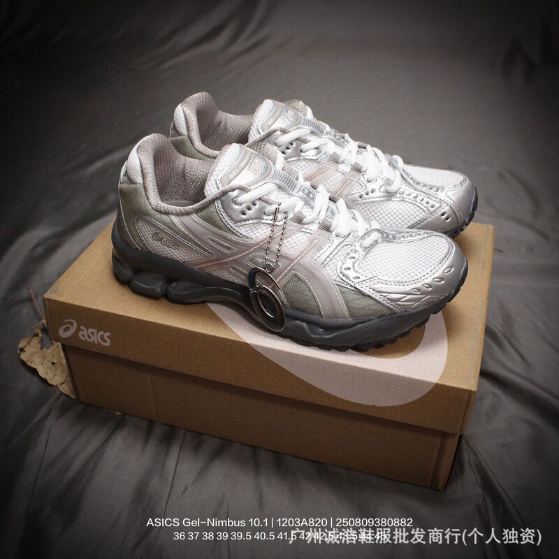 莆田纯原亚瑟GEL-NIMBUS 10.1复古先锋跑步鞋减震防滑耐磨休闲鞋|undefined