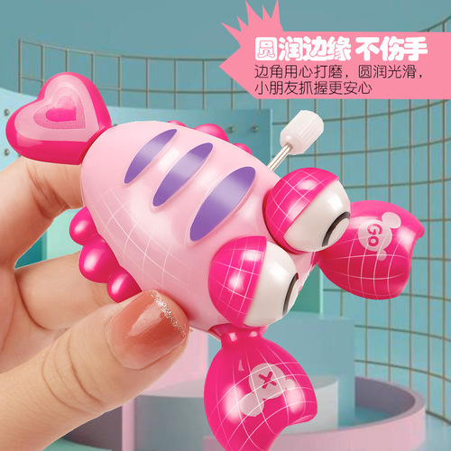 Clockwork Chick Frog Simulation Plush Jumping Chicken Children's Wind Up Rabbit Dinosaur Animal Nostalgic Toy Hot Sale