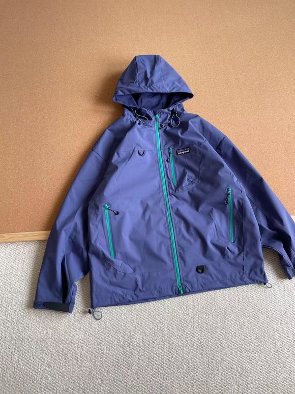 パタゴニア カラフルなコントラストカラーのジッパージャケット、男性と女性用、登山用のファッショナブルなジャケット|undefined
