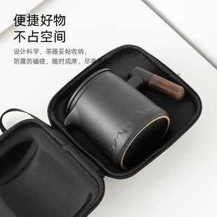 ✅ Portable Travel Tea Set, Outdoor Portable Kung Fu Teapot, Tea Cup Set, Simple Camping Style Quick Cup
