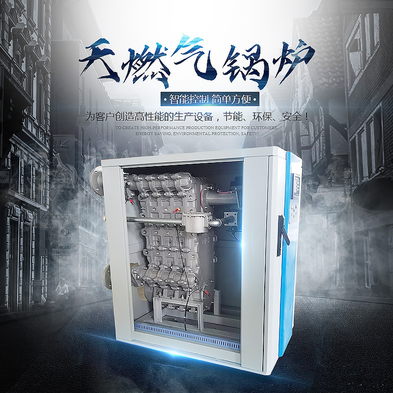 全预混冷凝变频燃气锅炉天然气60kw供暖锅炉供暖400平