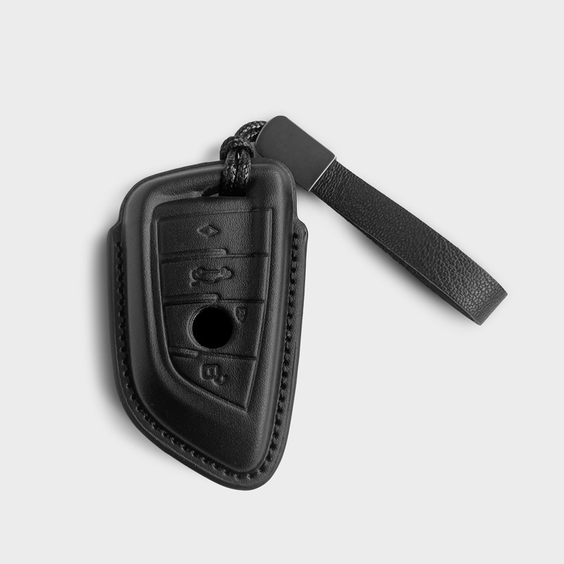 BMW [블레이드 4버튼] 아너 블랙 세트 + 핸드 스트랩