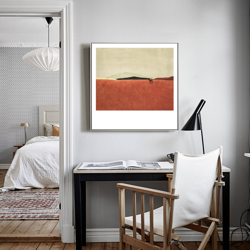 French-style living room bedroom decoration painting sofa background wall painting restaurant Nordic niche art landscape combination picture frame