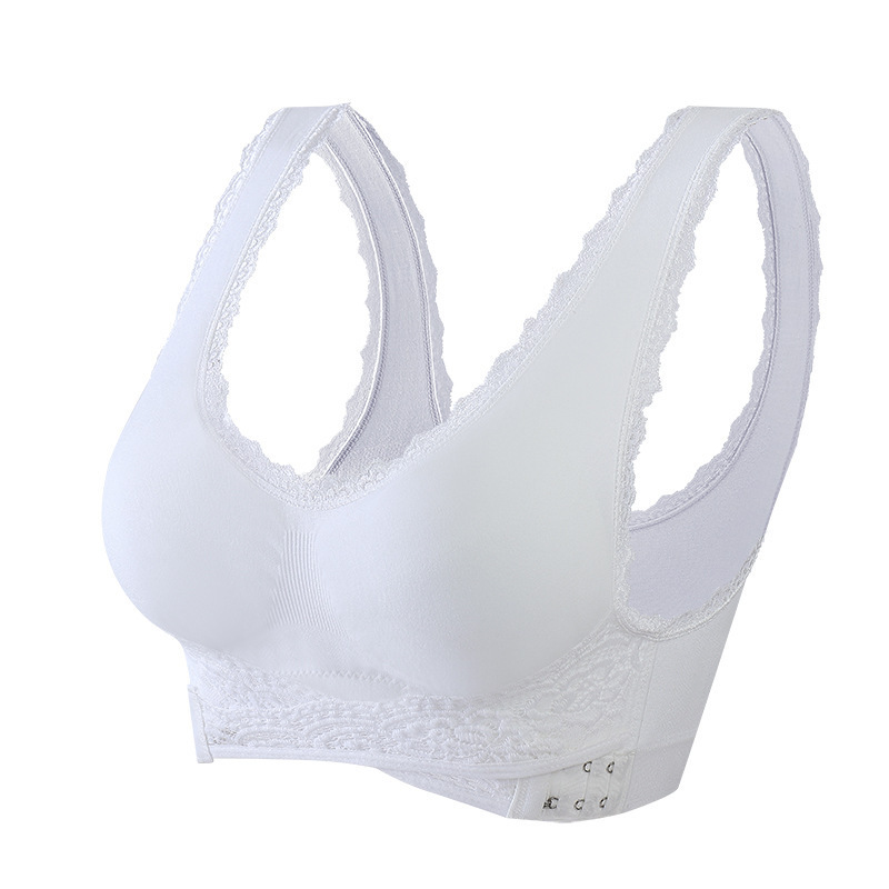 6xl frontal Cruz hebilla lateral Sujetador deportivo inalámbrico ajustable push up yoga running LACE Edge soporte de pecho chaleco image 8