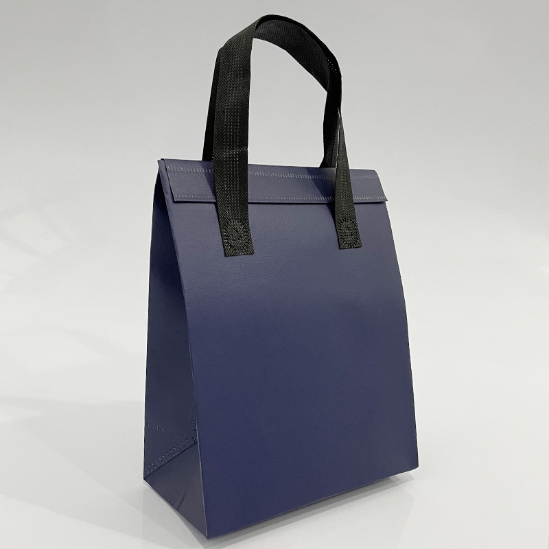 Para llevar bolsa de embalaje al por mayor catering papel de estaño bolso postre leche té bolsa de aislamiento logotipo personalizado barbacoa para llevar bolsa