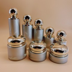 球形蓋高級ガラスセット瓶50gクリーム瓶120ml乳液瓶分注瓶化粧品分注瓶