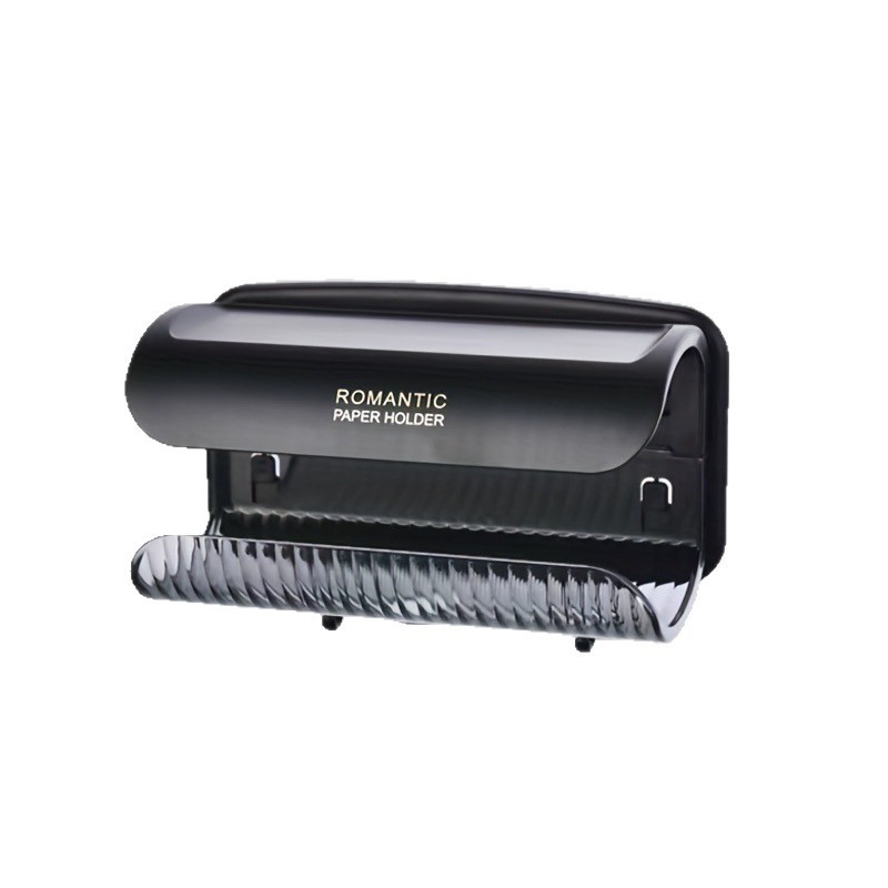 Caja de toallas sin perforación, caja de almacenamiento de toallas faciales montadas en la pared, cocina, caja de papel de rollo creativa, rack de papel de rollo del inodoro