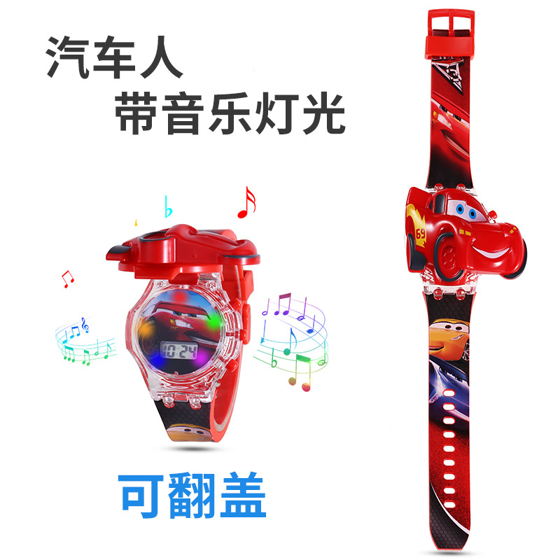 Linda chica corazón dibujos animados KT gato estudiante reloj novias regalo sanliou Hello Kitty reloj electrónico de alta apariencia