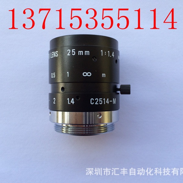 PENTAX宾得工业相机镜头 C2514-M TV LENS  25MM  1:1.4