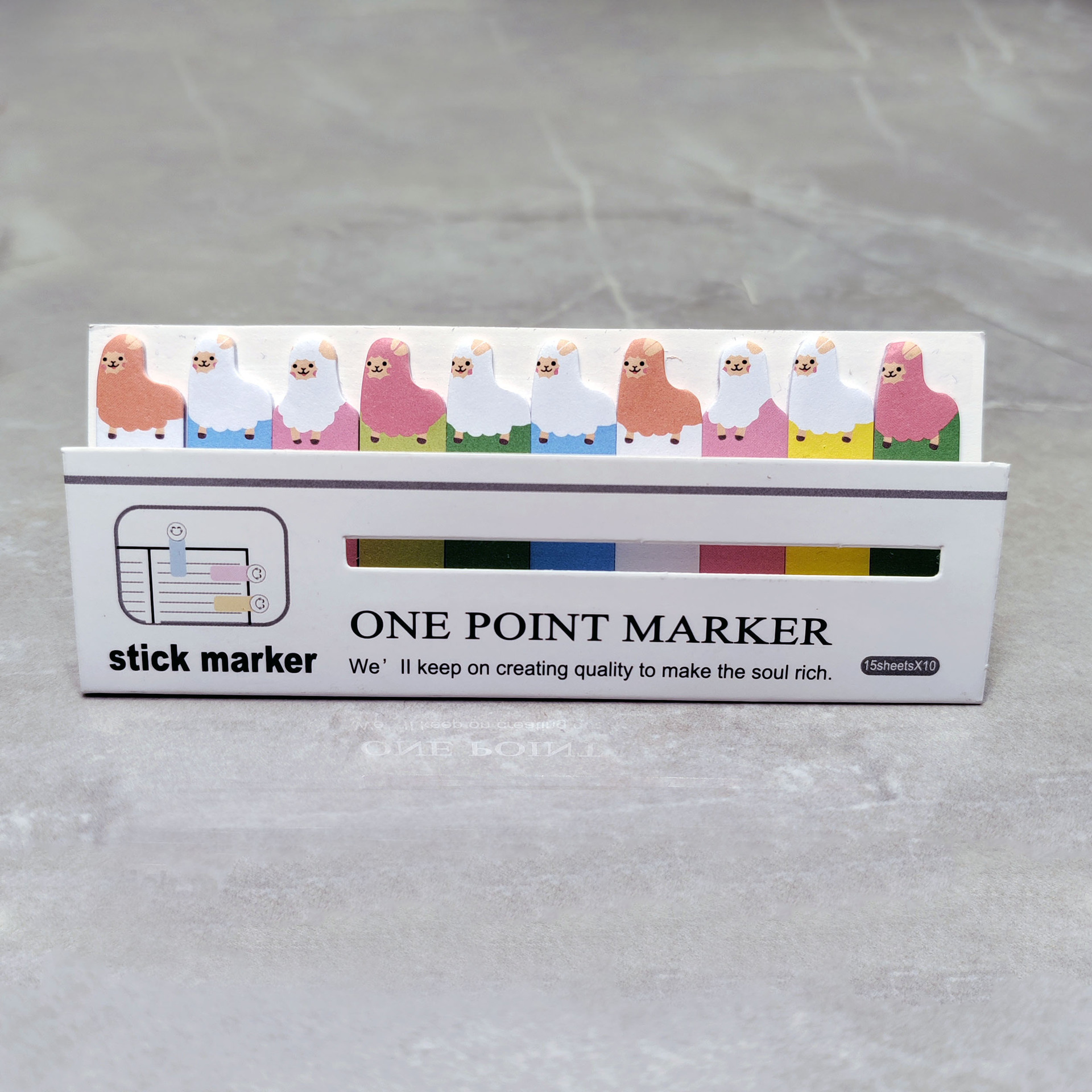 Asiento de fila mini flor gato nota adhesiva lindo gato negro de dibujos animados nota adhesiva creativa de forma especial tira de nota fresca Etiqueta de índice