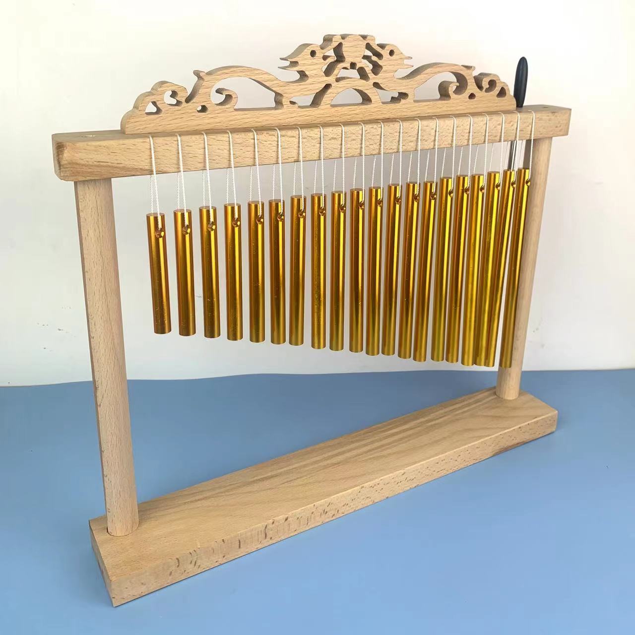 20-tono Wind Chimes banda tocando educación temprana ayudas didácticas Orff percusión rendimiento en el escenario instrumento musical fila campana haz de sonido