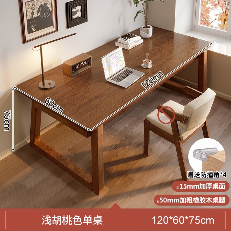 Mesa de escritorio mesa de comedor de madera maciza sala de estar mesa de comedor casera mesa de oficina estilo medieval mesa de tablero larga mesa de computadora