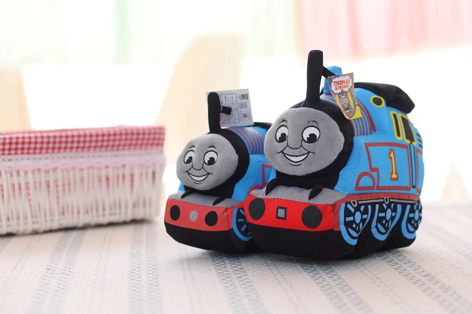 Thomas the Train Plush Toy Pillow Children's Birthday Gift Short Plush Selection