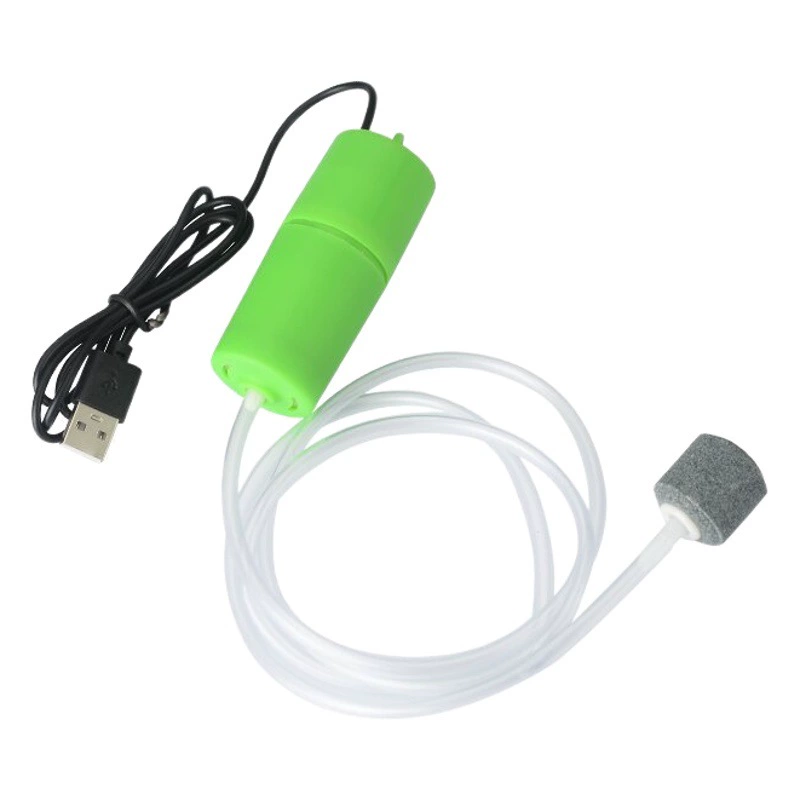 Миниатюрный воздушный насос USB, мини-оксигенатор для аквариума, портативный, для рыбоводства, малый объем воздуха, машина для оксигенации с большим объемом воздуха