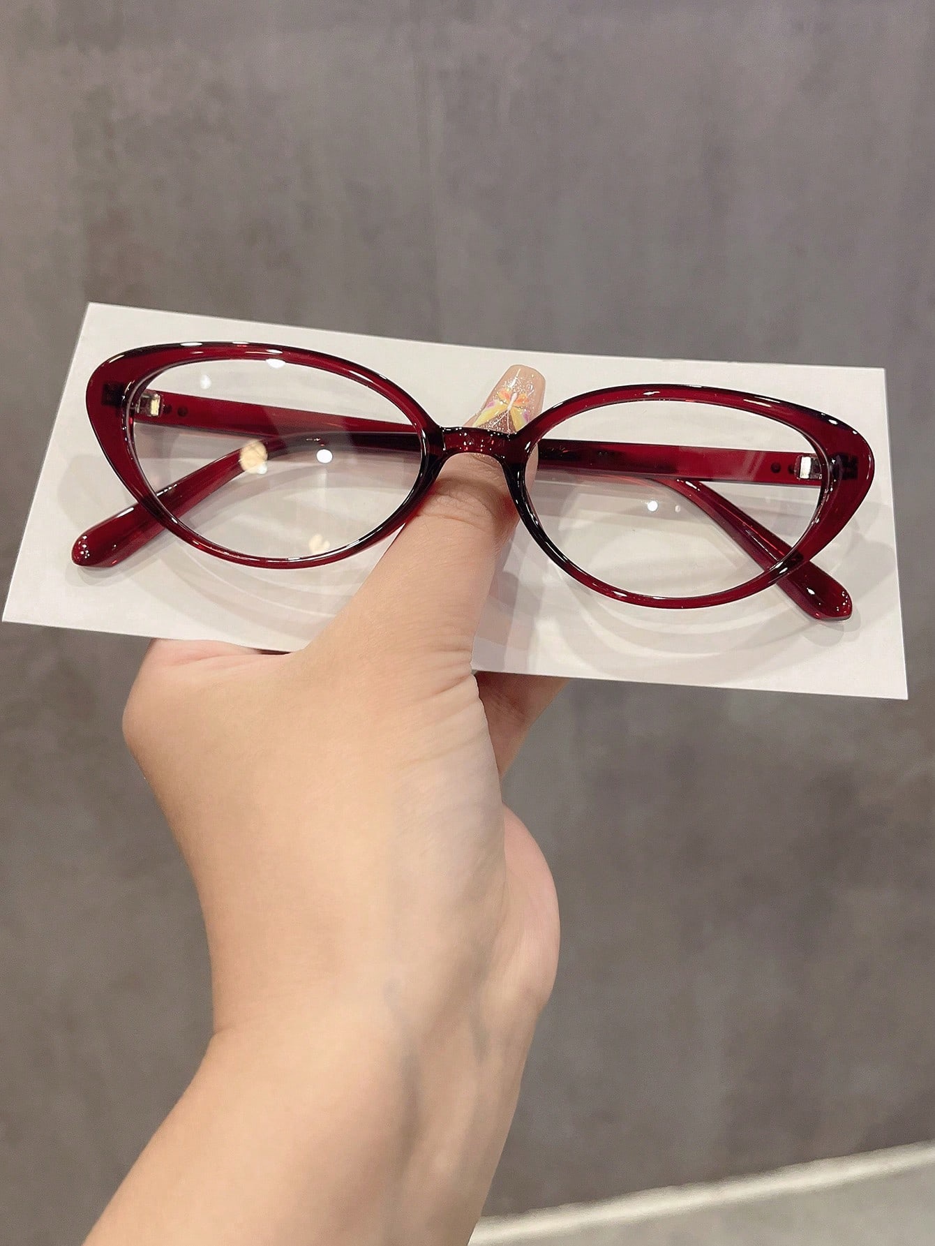 Trendige Blaulichtfilterbrille Für Damen Zur Teintoptimierung_voghion.com