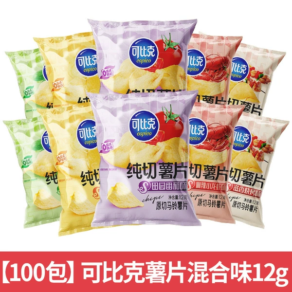 Cobic potato chips [mixed flavor] 12gX100 pack