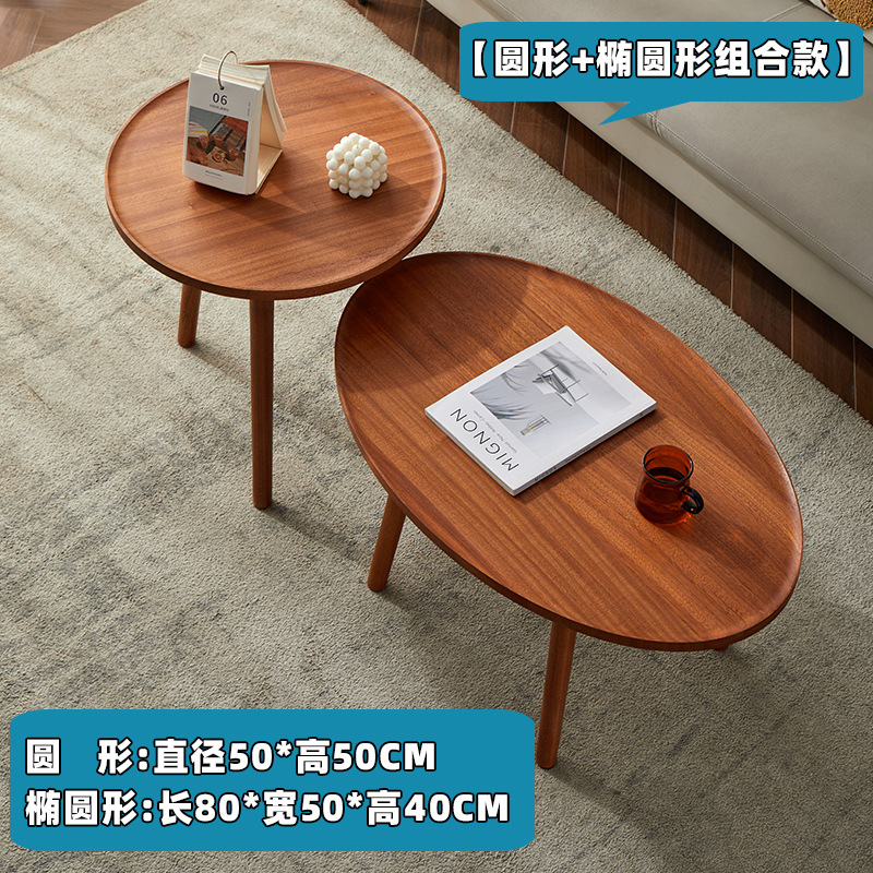 Mesa de té de lujo ligera, mesa de té de estilo pequeño, mesa de alquiler, mesa de sala de estar de alquiler, balcón para el hogar