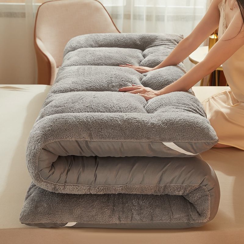 Lambskin Warm Mattress Winter Thickened Single Tatami Household Mattress Cushion Double Cushion Student Dormitory