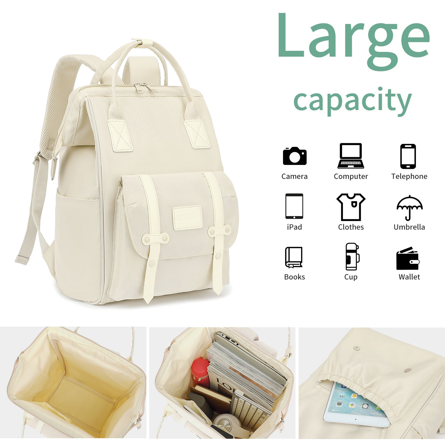 New Fashion Mummy Bag Mother and Baby Bag Thermal Insulation Lunch Bag Going Out Ice Bag Dining Box Storage Bag Handbag Backpack