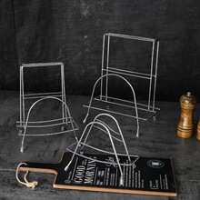 批发不锈钢刀板架厨房刀架多功能刀具架砧板筷子一体刀座置物架