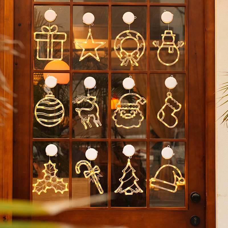 クリスマスアレンジメント、ホリデー用品、装飾品、吊り下げ飾り、クリスマスイルミネーション、雰囲気LEDライトペンダント、クリスマスイブ|undefined