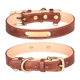 New contrast color pet collar medium and large dog collar can be engraved dog collar spot wholesale
