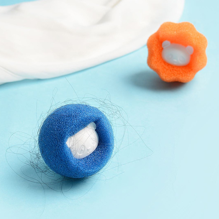 Roller Washing Machine Hair Lifter Cat Hair Absorber Dehairing Device Laundry Hair Filter Mesh Bag Magic Laundry Ball
