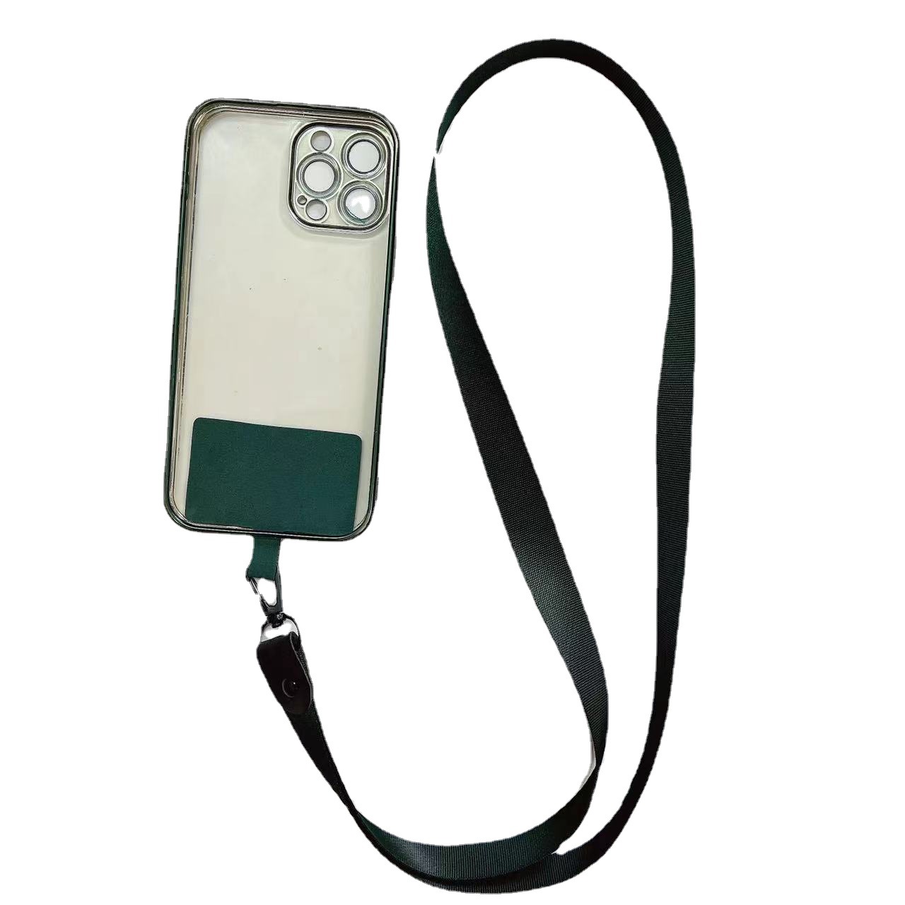Weaving strap universal phone case multifunctional keychain chest tag hanging rope detachable patch_voghion.com