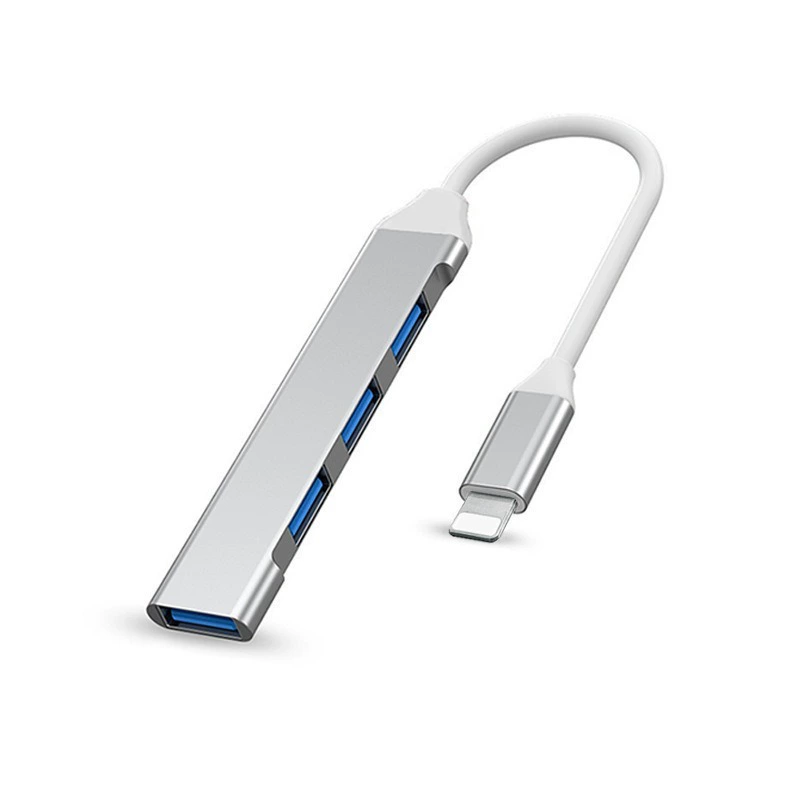 Подходит для Apple Docking Docking Docking Docking Tablet Lighting Adapting HUB Docking Docking Docking Four-in-One Line