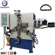 厂家直销鑫圣 D字扣生产设备 D扣成型机 数控线材折弯专机
