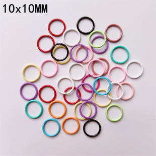 ����1*10MM��ɫ�����]��ȦDIY�B��Ȧ�Ʒ����ǹ�ɫ��Ȧ�FȦ