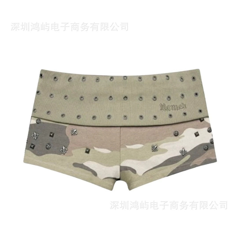 Personalized Design, Trendy Outfits for Hot Girls, Sexy Camouflage Retro Striped Sequined Women's Shorts and Hot Pants Are Now Available Personalized Design, Trendy Outfits for Hot Girls, Sexy Camouflage Retro Striped Sequined Women's Shorts and Hot Pants Are Now Available