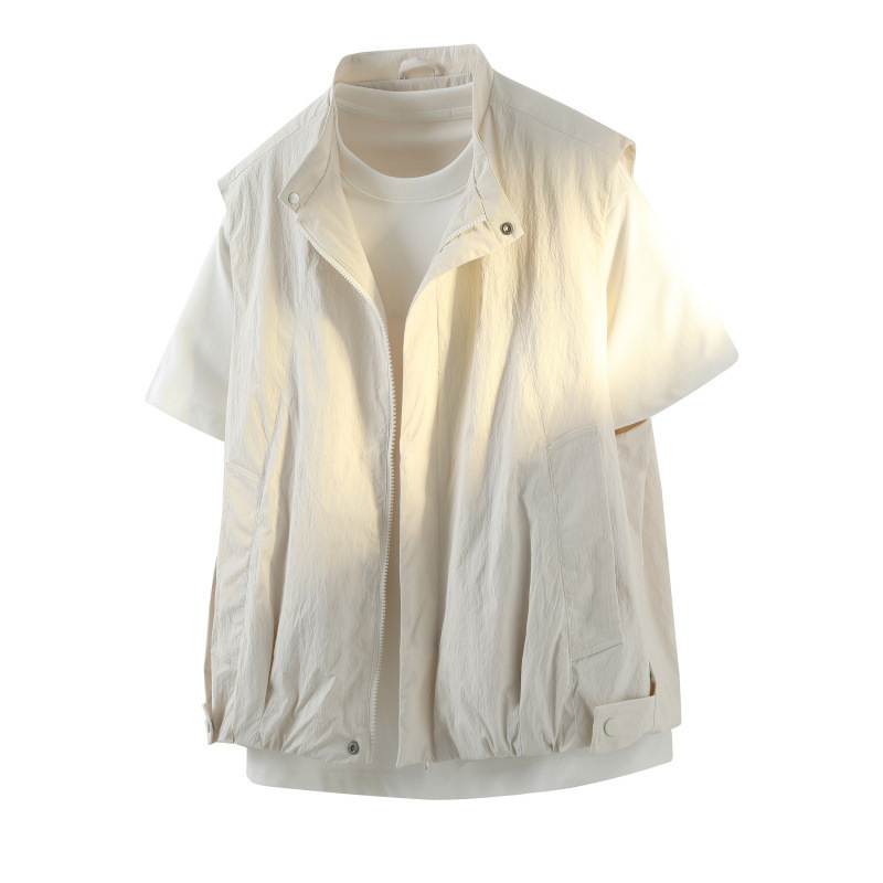 Summer New Korean-Style Tailored Vest with Three-Dimensional Design, Versatile Jacket, Cross-Border Foreign Trade Dropshipping