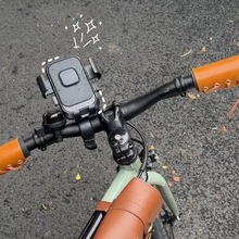自行车手机支架2024新款公路山地车拍摄防震抖骑行电动车导航支架