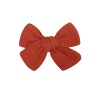 Cloth, children's hairgrip with bow, hair accessory, European style, wholesale, Amazon