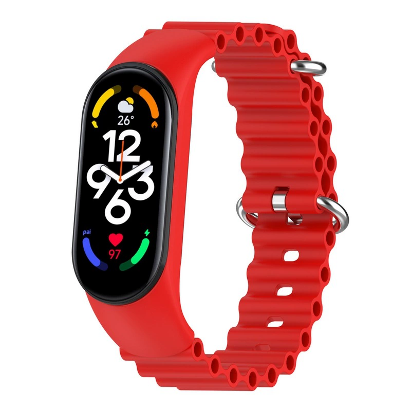 Xiaomi, compatible smart watch, watch strap, universal marine silicone changeable bracelet, 5/4/