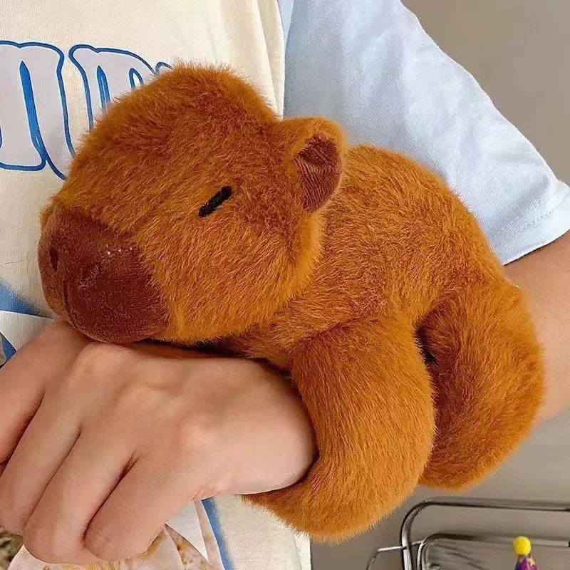 Плюшевый браслет, игрушка, детская кукла-девочка, подвеска